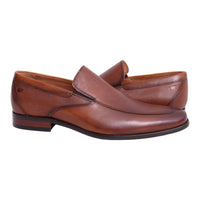 Thumbnail for Florsheim Postino Cognac Brown Slip On Leather Dress Shoes