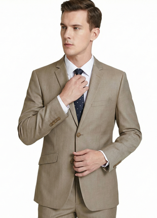 Men's 2-Piece Single Breasted Notch Lapel Suit - The Suit Depot