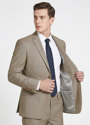 Men's 2-Piece Single Breasted Notch Lapel Suit - The Suit Depot