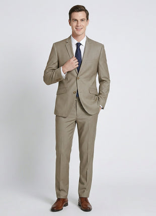 Men's 2-Piece Single Breasted Notch Lapel Suit - The Suit Depot