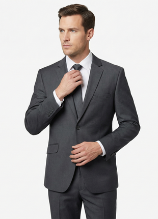 Men's 2-Piece Single Breasted Notch Lapel Suit - The Suit Depot