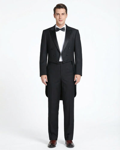 Men's Classic Fit Peak Lapel Full Tuxedo Suit