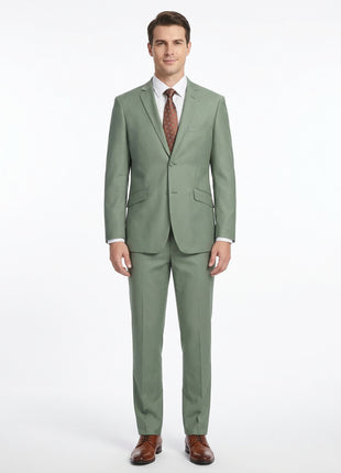 Raphael Mens Solid Sage Green Classic Fit 2 Piece Suit The Suit Depot Raphael Mens Solid Sage Green Classic Fit 2 Piece Suit The Suit Depot