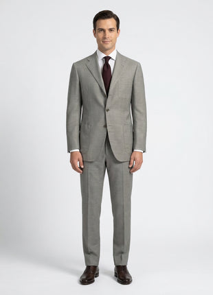 Sartoria Partenopea Men's Gray Pinstripe Suit 40R