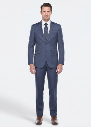 Men's 2-Piece Slim Fit Single Breasted Notch Lapel Suit