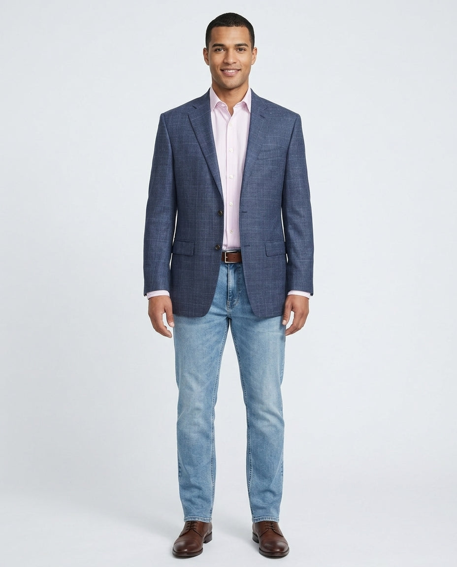 Shop Ralph Lauren Blue 100% Wool Blazer | The Suit Depot Shop Ralph Lauren Blue 100% Wool Blazer | The Suit Depot