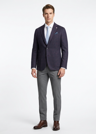 Men's Half Canvas Blazer