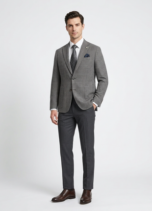 Men's Half Canvas Blazer