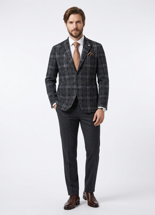Men's Half Canvas Blazer
