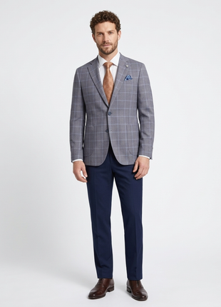 Men's Half Canvas Blazer