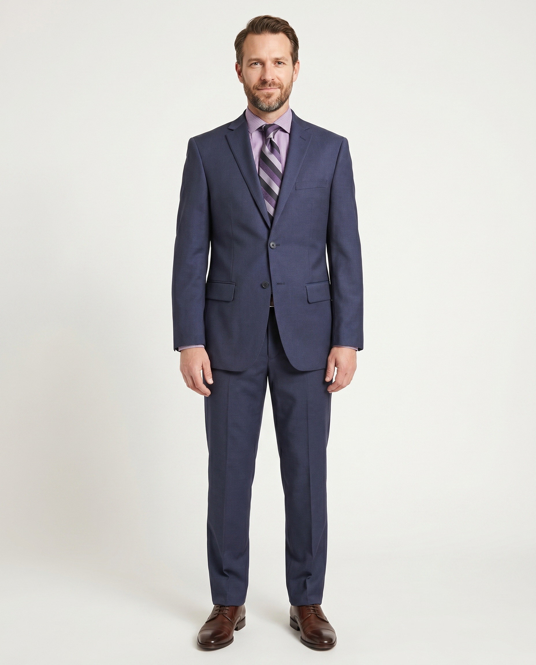 Shop London Fog Blue 100% Wool Suit | The Suit Depot Shop London Fog Blue 100% Wool Suit | The Suit Depot