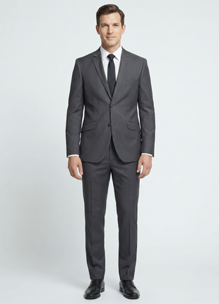 Men's 2-Piece Single Breasted Notch Lapel Suit - The Suit Depot