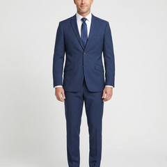 Men's Slim Fit Solid Stretch Suit - The Suit Depot