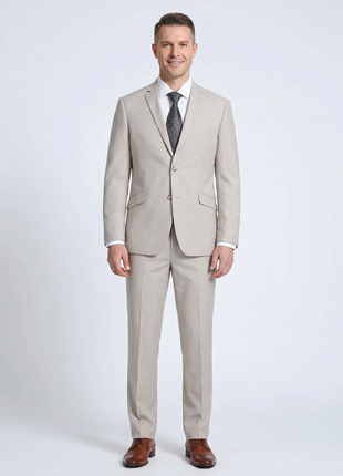 Men's 2-Piece Single Breasted Notch Lapel Suit - The Suit Depot