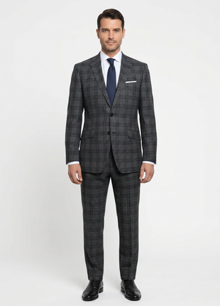 Men's Slim Fit Checked Suits