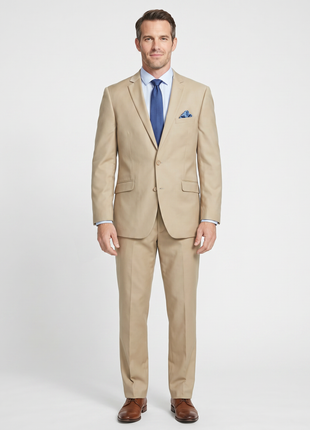 Men's 2-Piece Slim Fit Single Breasted Notch Lapel Suit - The Suit Depot