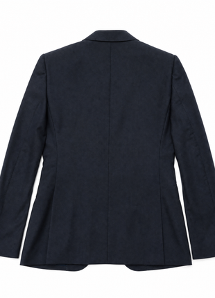 Armani Collezioni Solid Midnight Blue Modern Fit Notch Lapel 3-Piece Wool Suit 34R