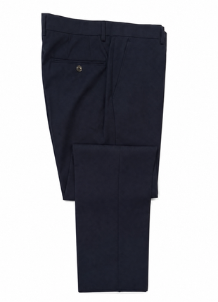 Tovaglia Mens Medium Blue Weave Notch Lapel Wool Silk Blend 2-Button Suit