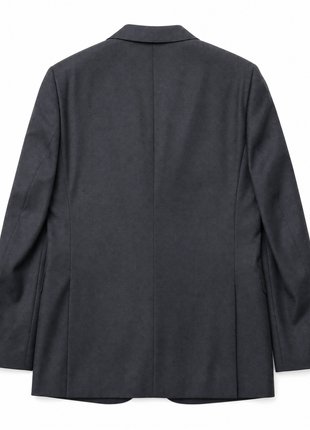 Pal Zileri Mens Solid Dark Charcoal Notch Lapel Slim Fit 2-button Wool Suit - 42R