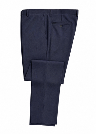 Roberto Cavalli Mens Blue Tonal Pinstripe Notch Lapel Classic Fit 2-button Wool Suit - 46R