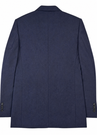 Roberto Cavalli Navy Pinstripe Notch Lapel Comfort fit 2-Button Wool Suit 42R