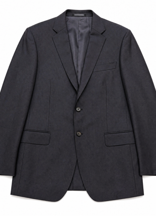 Brioni Mens Brown-Black Tonal Stripe Notch Lapel Classic Fit 2-Button Wool Suit- 42R
