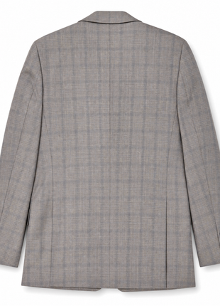 Michael Kors Gray Glen Plaid Notch Lapel Classic Fit 2-Button Wool Suit - 43R