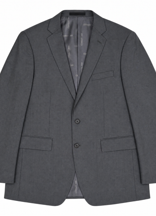 Cerruti 1881 Solid Gray Notch Lapel Classic Fit 2-Button Wool Suit - 48R