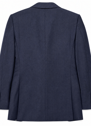 The Suit Lady Navy Twill Notch Lapel Classic Fit 2-Button Tallia di Delfino Wool Suit - 42R