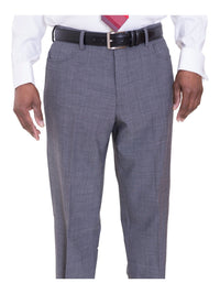 Thumbnail for Ideal TWO PIECE SUITS Ideal Slim FIt Heather Gray Two Button Half Lined Stretch Wool Suit