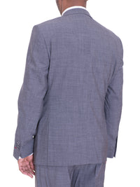 Thumbnail for Ideal TWO PIECE SUITS Ideal Slim FIt Heather Gray Two Button Half Lined Stretch Wool Suit
