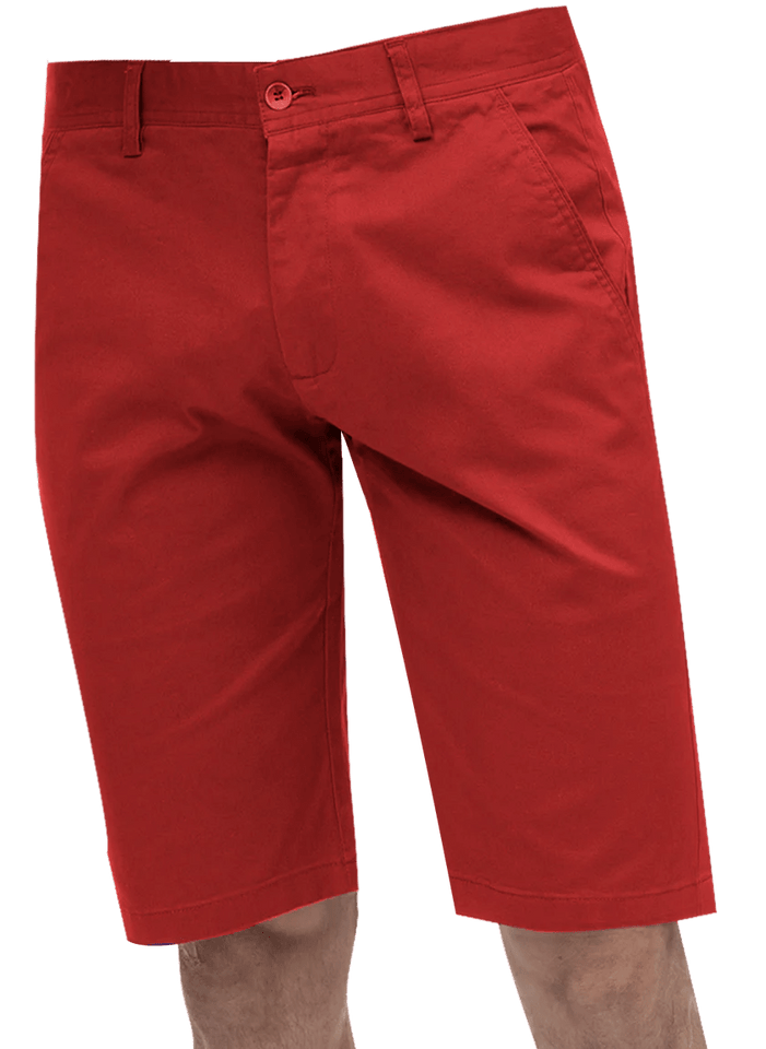 Club sold Room Adobe Red Flat-Front 9” Estate Shorts