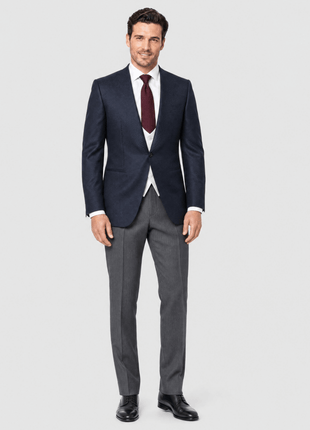 Corneliani Mens Black & Charcoal Multi-Pattern Fully-Canvassed No-Lapel Classic Fit 3-Piece Wool Silk Suit - 38L