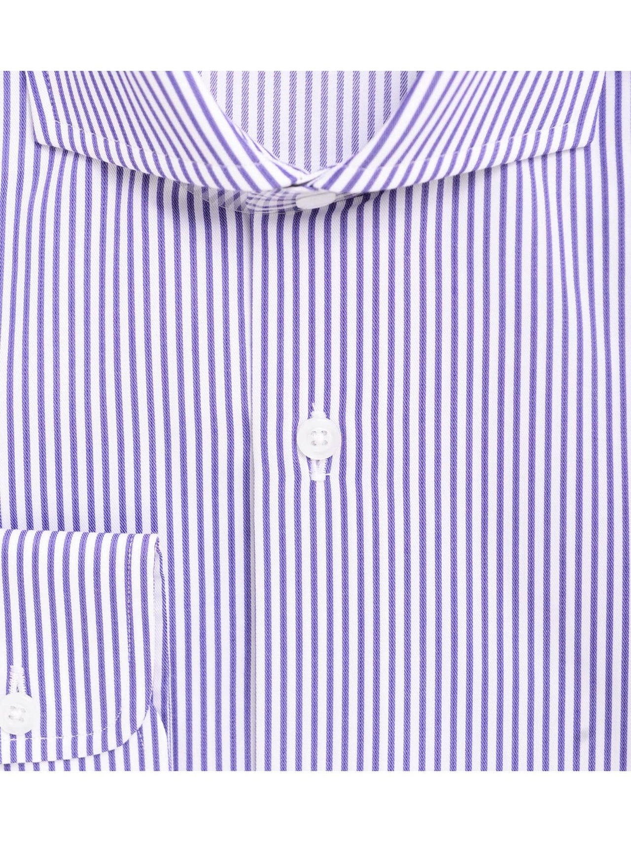 Men's purple striped dress shirt best sale