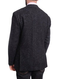 Thumbnail for Napoli BLAZERS Napoli Slim Fit Navy Blue Donegal Two Button Half Canvassed Wool Sportcoat