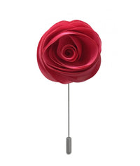 Thumbnail for Brand Q Solid Swirl Flower Lapel Pins