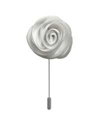 Thumbnail for Brand Q Solid Swirl Flower Lapel Pins