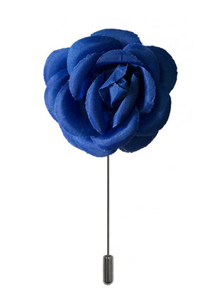 Brand Q Solid Pedal Flower Lapel Pins Prom