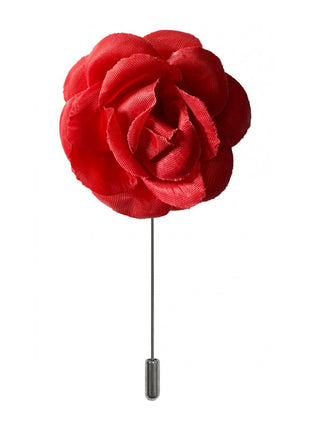 Brand Q Solid Pedal Flower Lapel Pins Prom