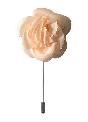 Brand Q Solid Pedal Flower Lapel Pins Prom