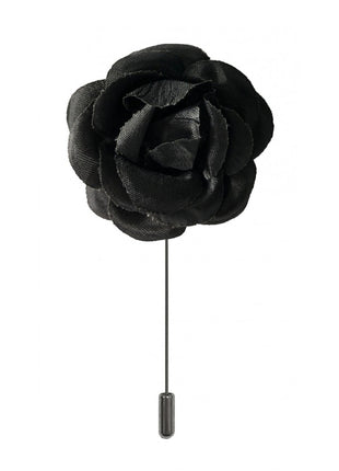 Brand Q Solid Pedal Flower Lapel Pins Prom