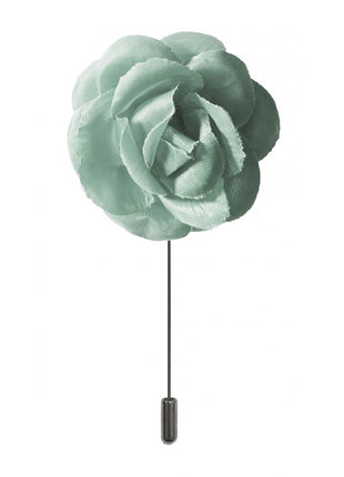 Brand Q Solid Pedal Flower Lapel Pins Prom
