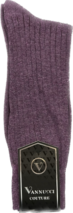 Vannucci Courture Solid Colored Dress Socks