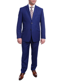 Thumbnail for Raphael BLAZERS Raphael Slim Fit Solid French Blue Two Button Blazer Sportcoat