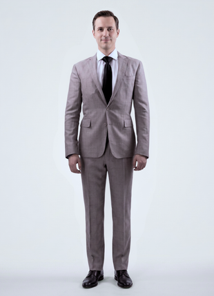 Ralph Lauren Purple Label Men's 38R Extra Slim Fit Gray Pure Cashmere 2 Piece Suit
