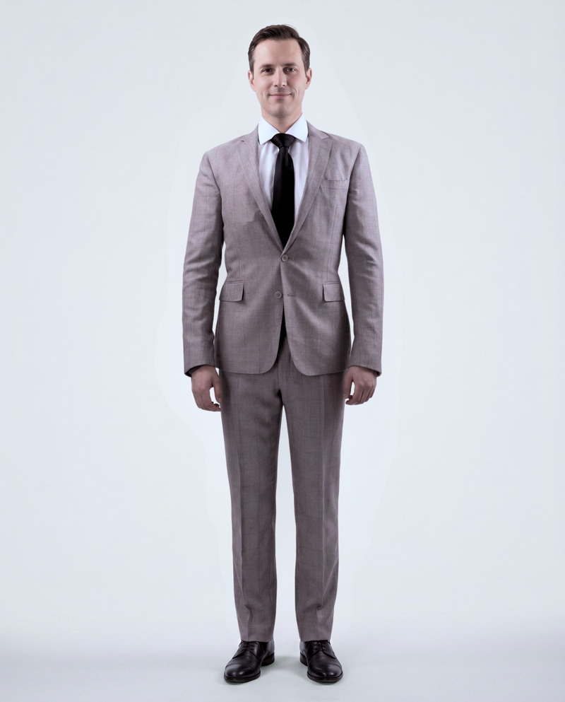 Ralph Lauren Purple Label スーツ US38 Ralph Lauren Purple Label Men's 38R Extra Slim Fit Gray Pure