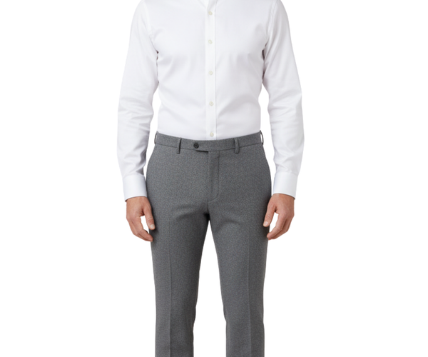 Mens Extra Slim Fit Solid White Twill Spread Collar Non Iron Cotton Dress Shirt, 15 1/2 / 32/33 Mens Extra Slim Fit Solid White Twill Spread Collar Non Iron Cotton Dress Shirt, 15 1/2 / 32/33