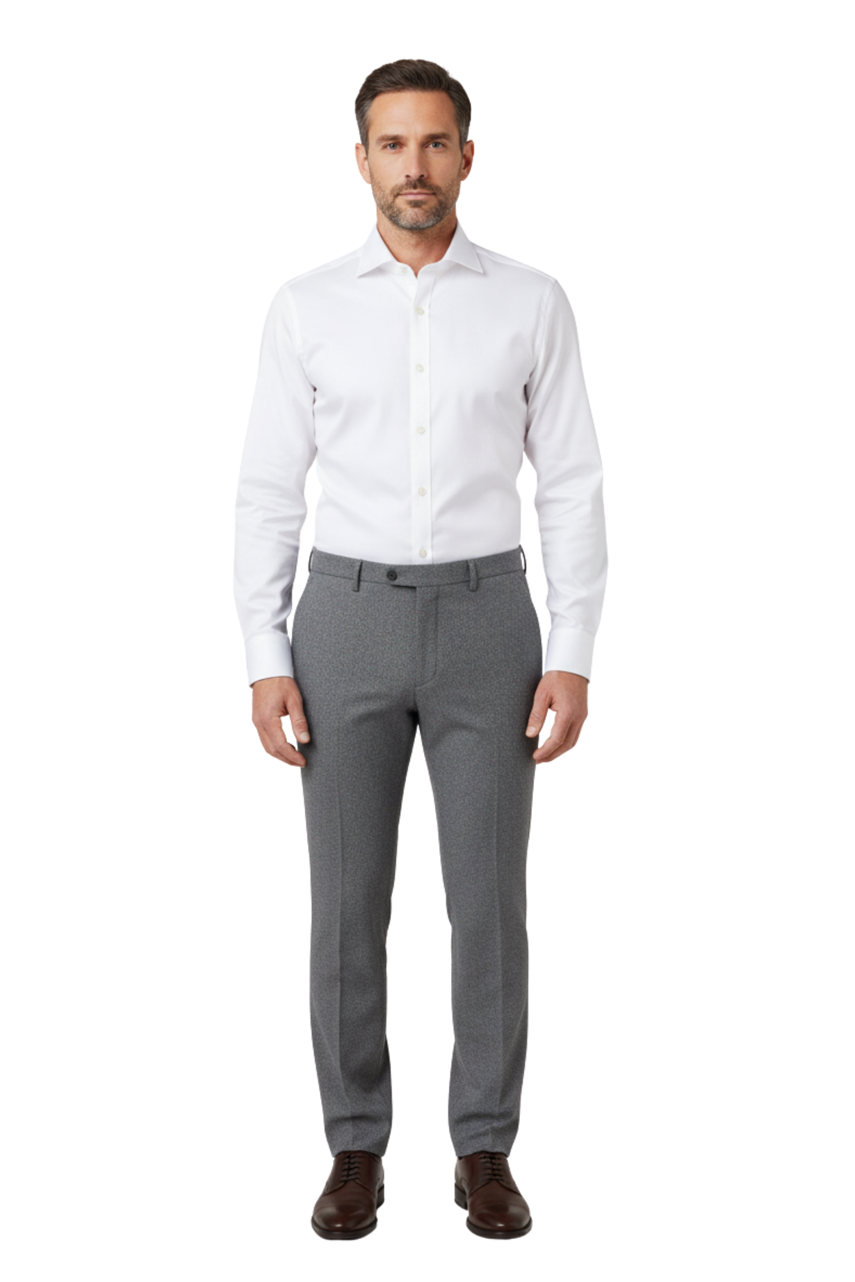 Shop Extra Slim Fit White 100% Cotton Dress Shirt | The Suit Depot Shop Extra Slim Fit White 100% Cotton Dress Shirt | The Suit Depot