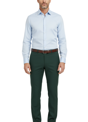 Men's Slim Fit Flat Front Suit Separate Pants