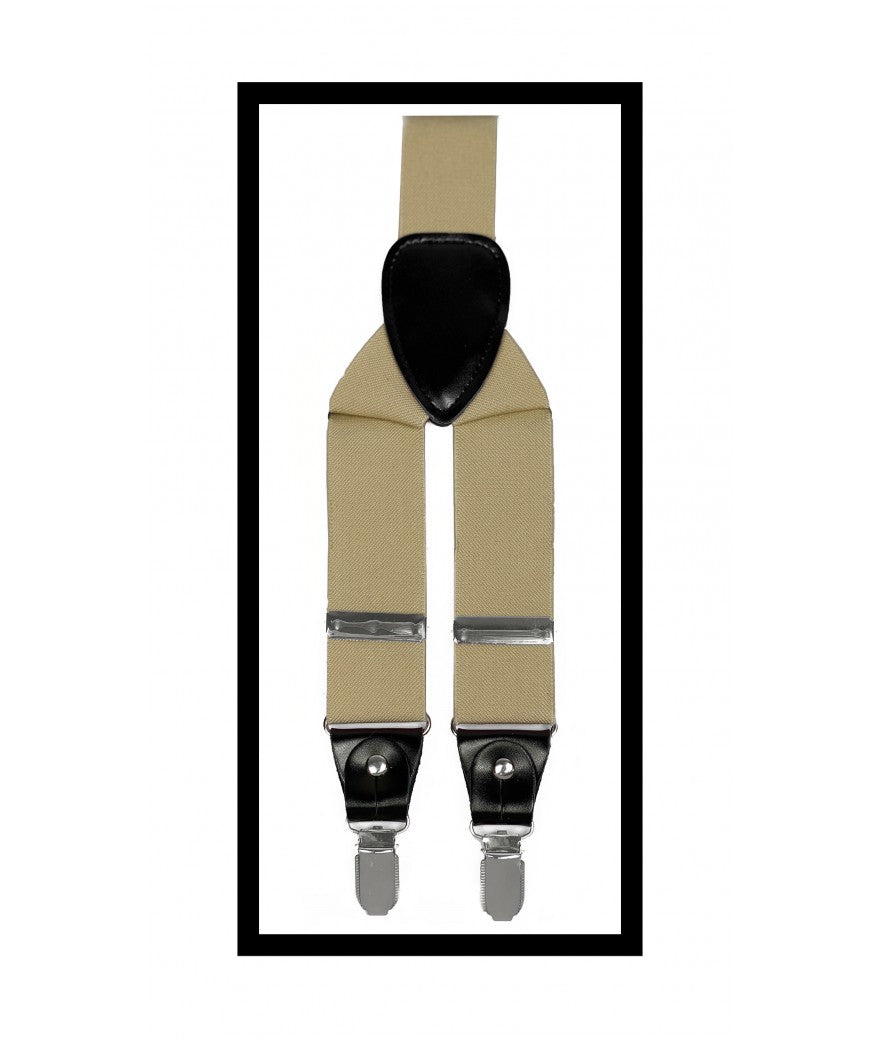 Brand Q Suspenders (Clip and Buttons)